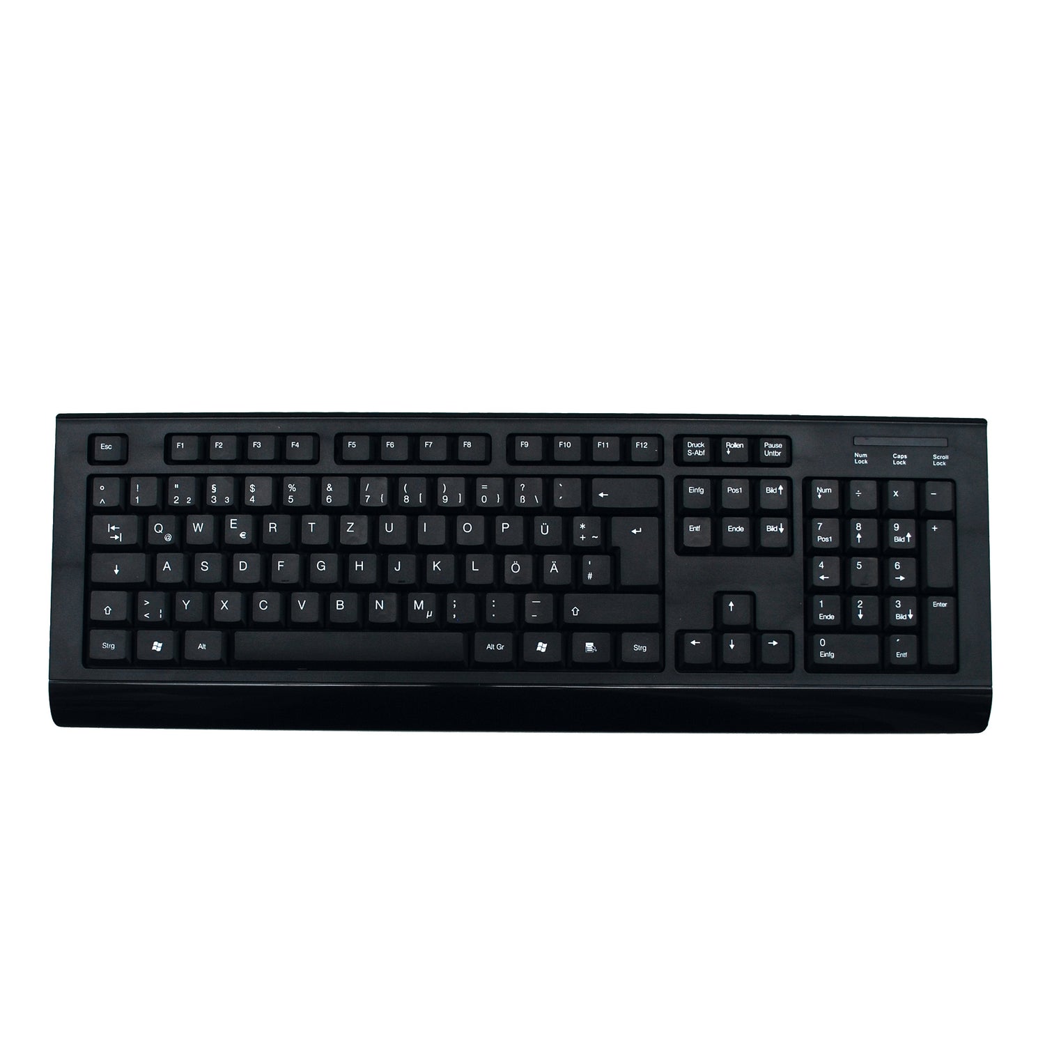 Mediarange Mros104 Teclado Ratón Incluido Rf Inalámbrico Qwerty Alemán Negro
