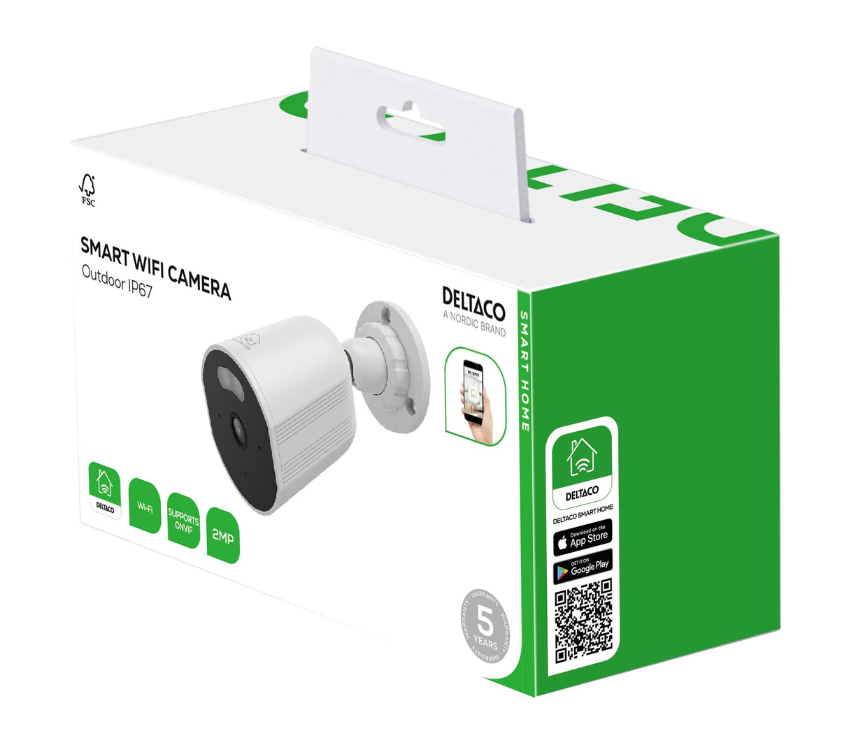 Deltaco Smart Home Kamera Sh-Ipc17 Outdoor Ip67