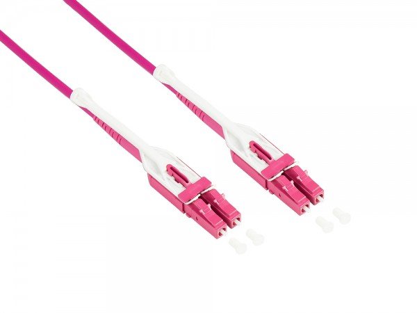 EAN 4014619716906 - Alcasa LW-U8075LC4 Cable de fibra óptica e InfiniBand 7,5 m 2x LC Violeta imagen 1