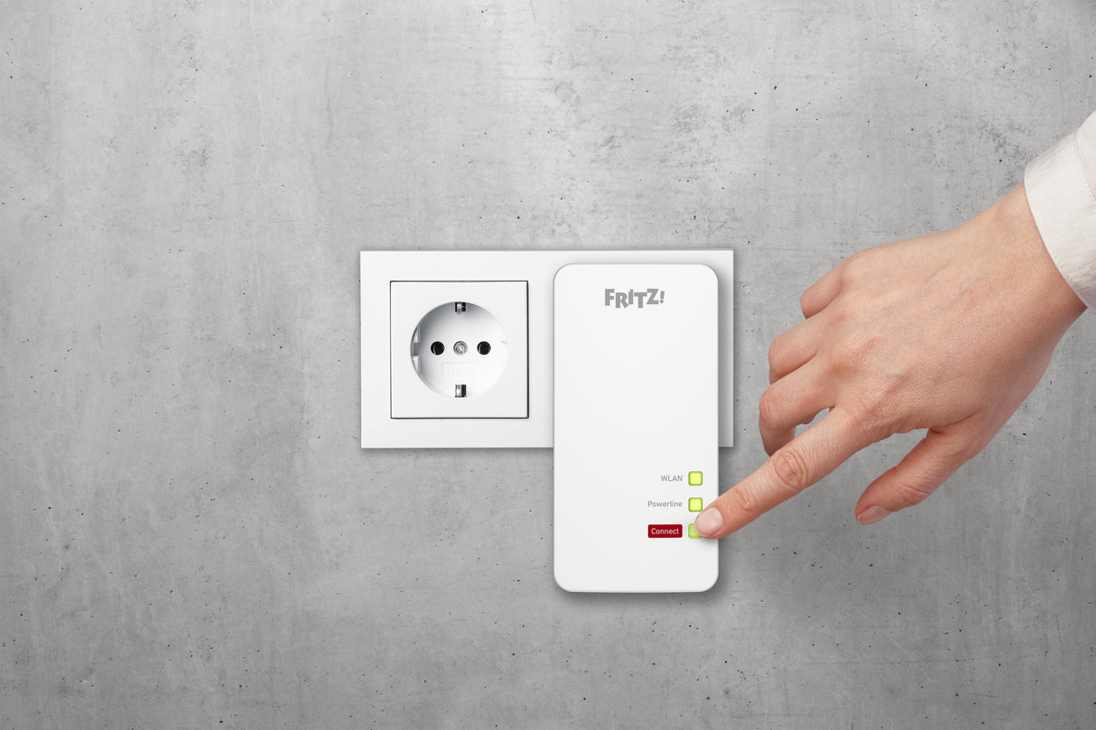 EAN 4023125027895 - Powerline FRITZ! 1260 1200 Mbit/s Ethernet Wifi Blanco 1 pieza(s) imagen 4