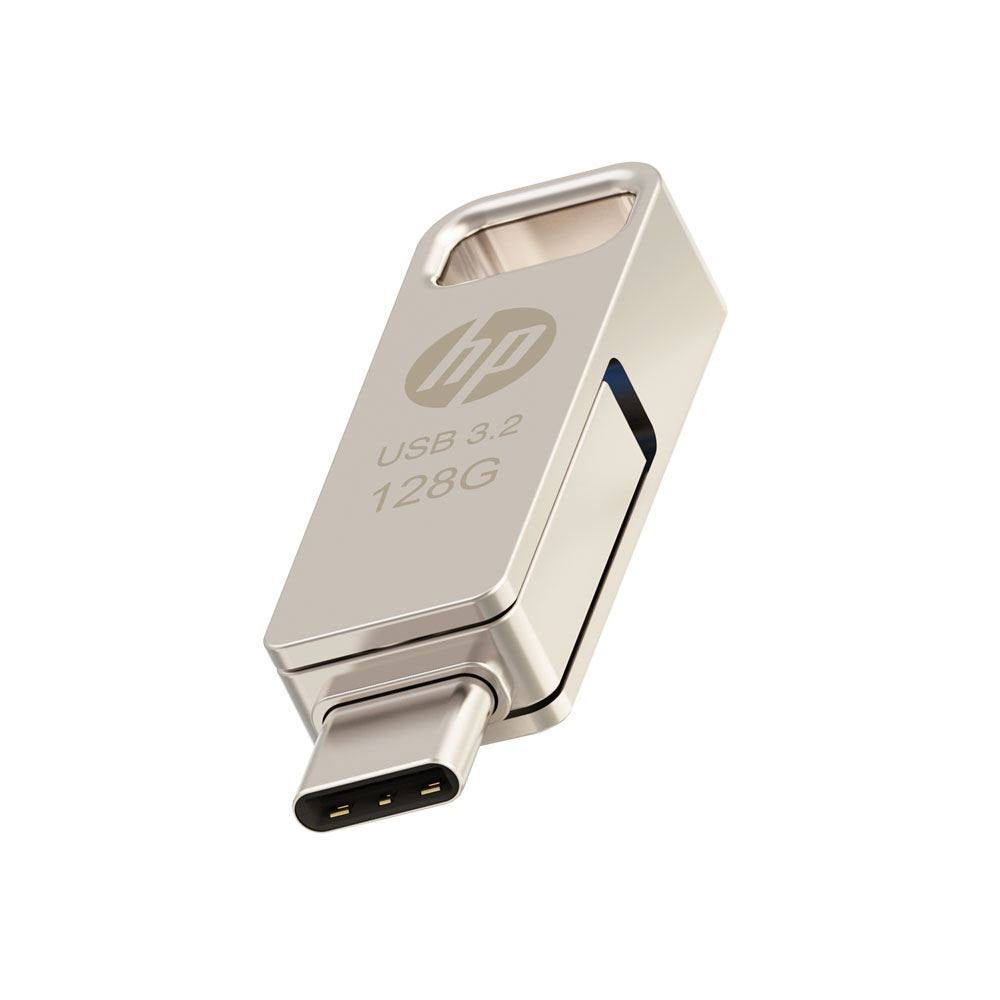 Usb 3.2 Hp 128gb X206c-A Otg Tipo-C Metal