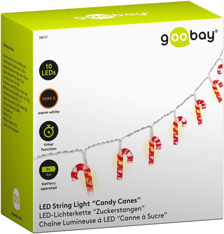 Goobay 58117 Iluminación Decorativa Fairy Lights 10 Bombilla(S) Led