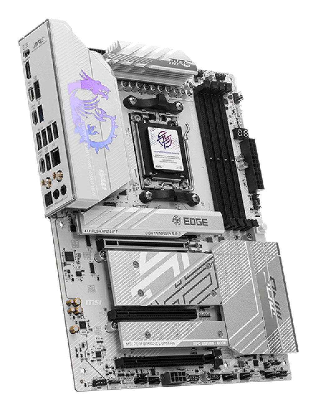 EAN 4711377290616 - MSI MPG B850 EDGE TI WIFI placa base AMD B850 Zócalo AM5 ATX imagen 4