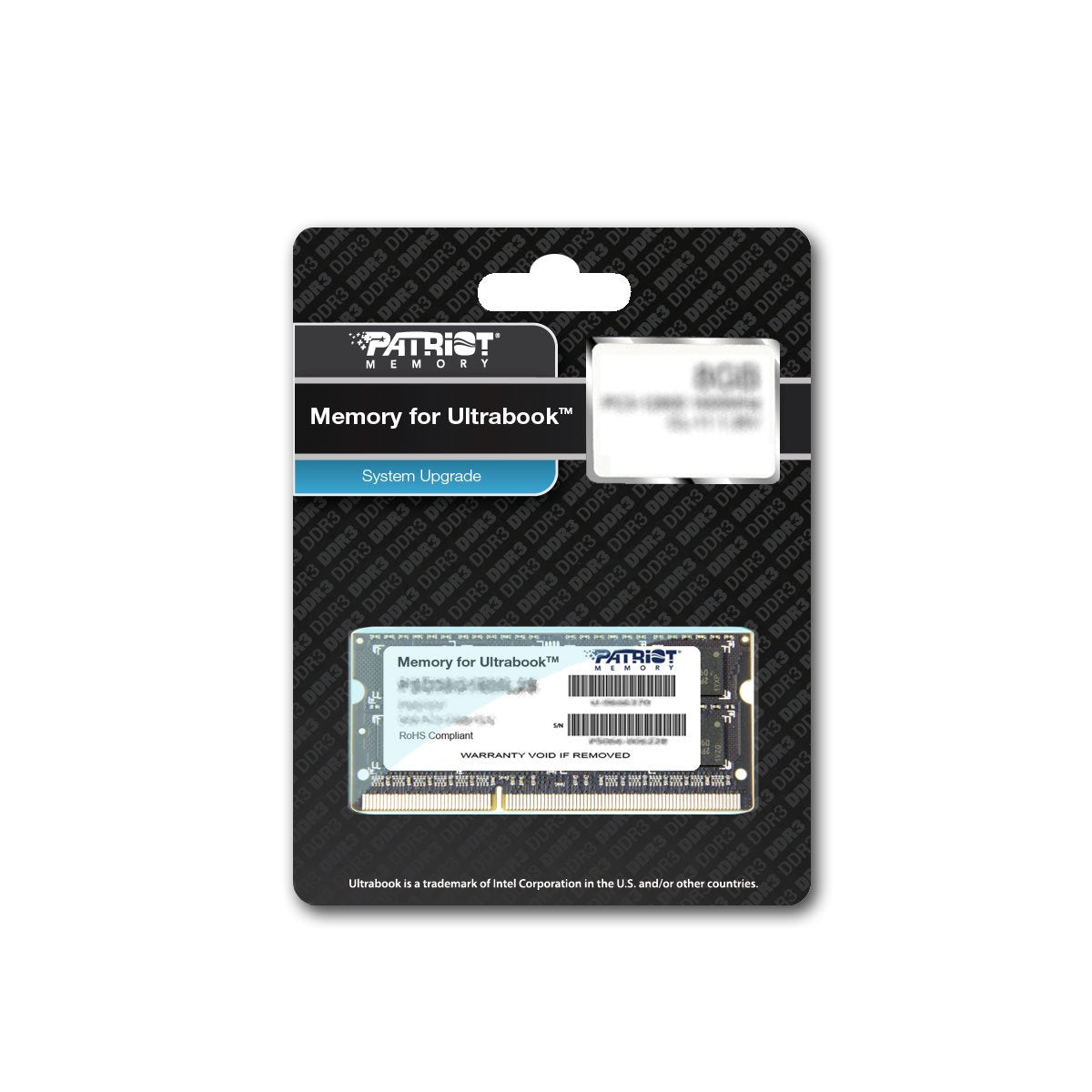 EAN 0815530015161 - Patriot Memory 8GB DDR3 PC3-12800 (1600MHz) SODIMM módulo de memoria 1 x 8 GB 204-pin SO-DIMM imagen 6