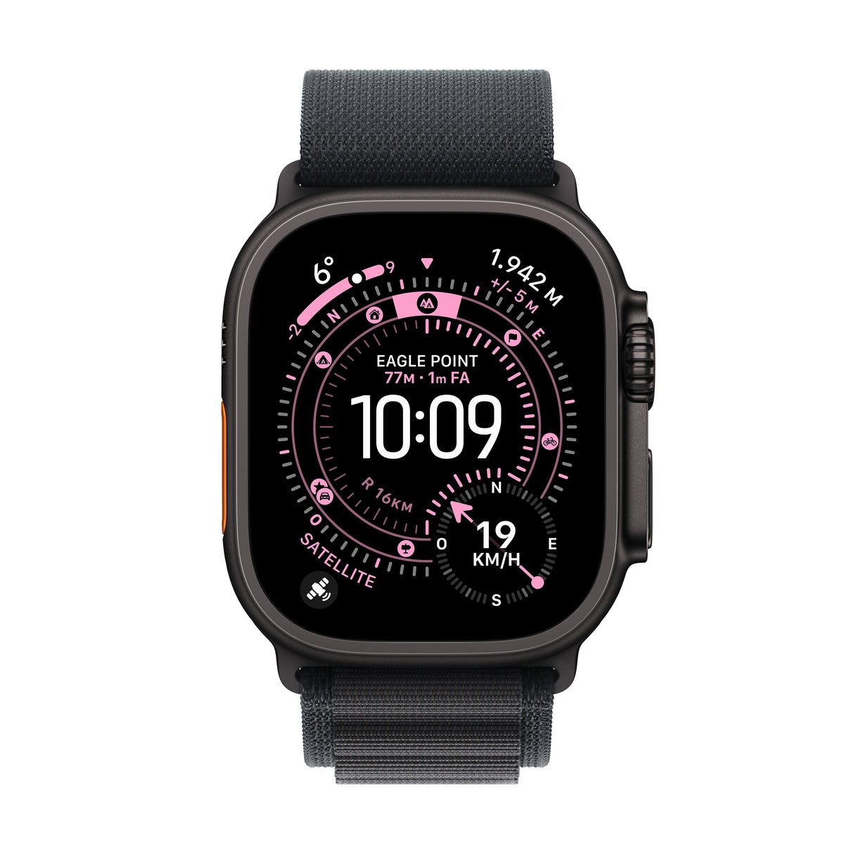 EAN 195950610222 - Apple Watch Ultra 3 OLED 49 mm Digital 422 x 514 Pixeles Pantalla táctil 5G Negro Wifi GPS (satélite) imagen 2
