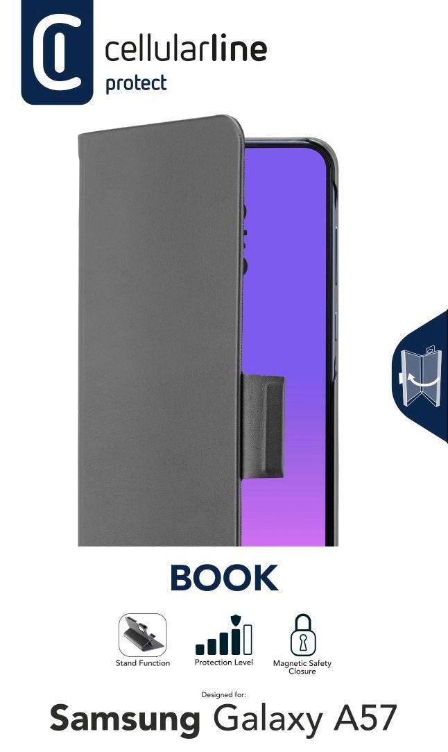 Cellularline Book Case Fr Samsung A57 5g Negro