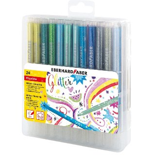 Eberhard Faber Rotulador Glitter 24 Ud. Multicolor