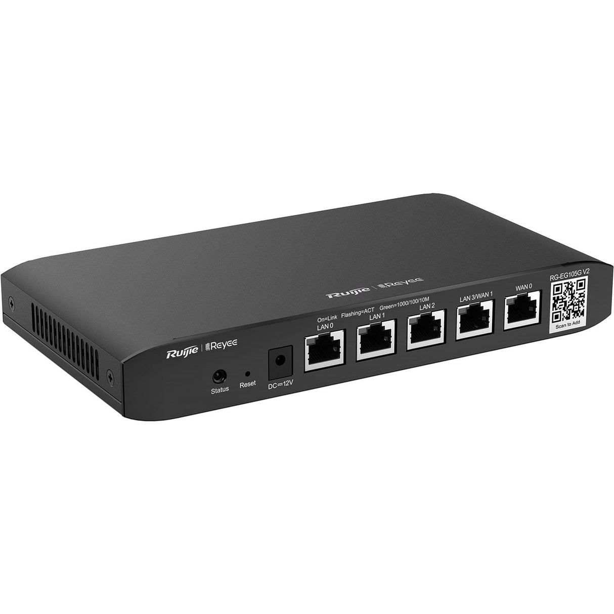 Router Ruijie Reyee Rg-Eg105g V2 5-Port 10/100 Mbps Desktop Switch