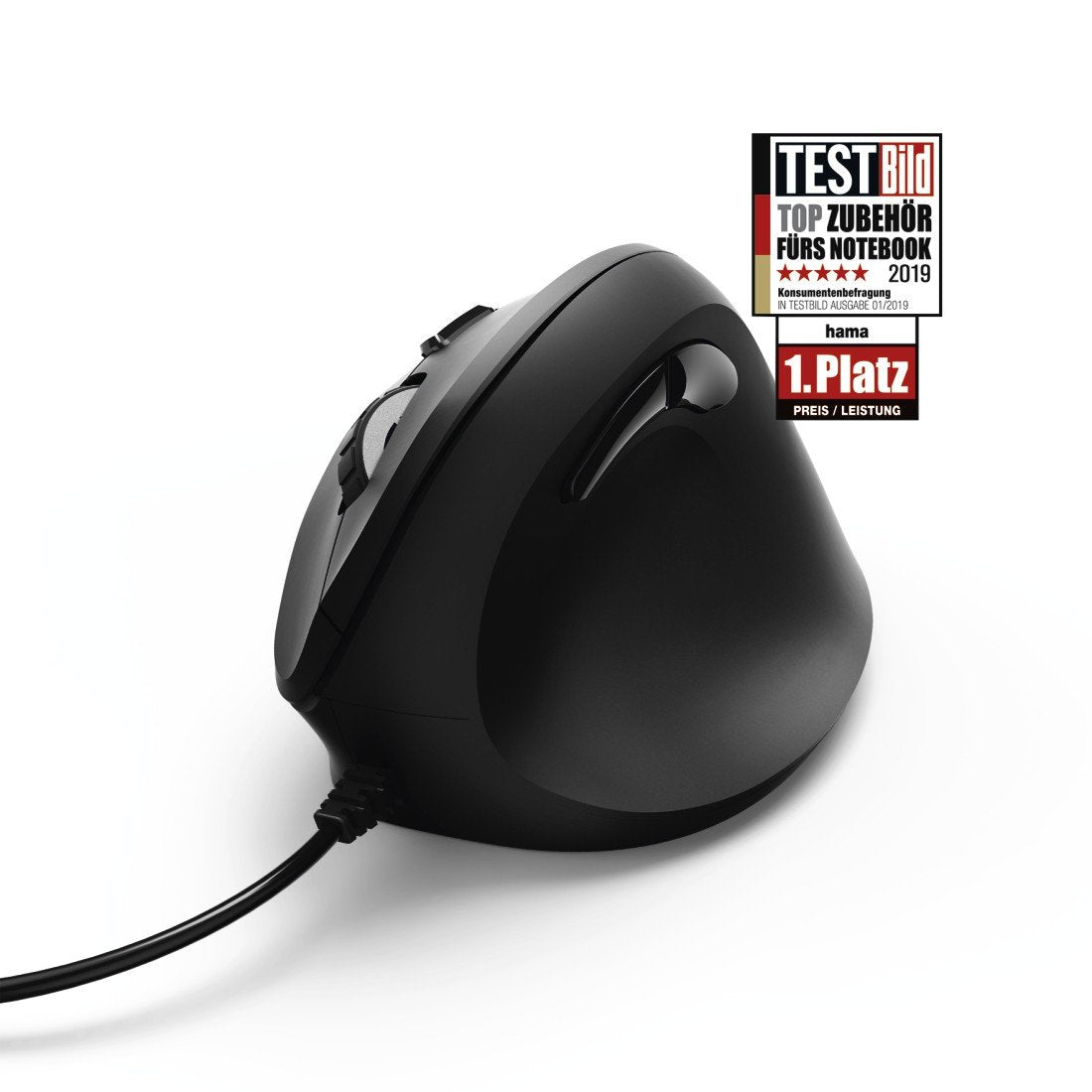 EAN 4047443370372 - Hama EMC-500 ratón Oficina mano derecha USB tipo A Óptico 1800 DPI imagen 4