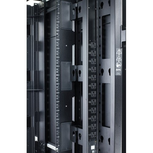 Apc Cable Containment Brackets With Pdu Mounting Abrazaderas De Montaje De Pdu Negro Para Netshelter Sx