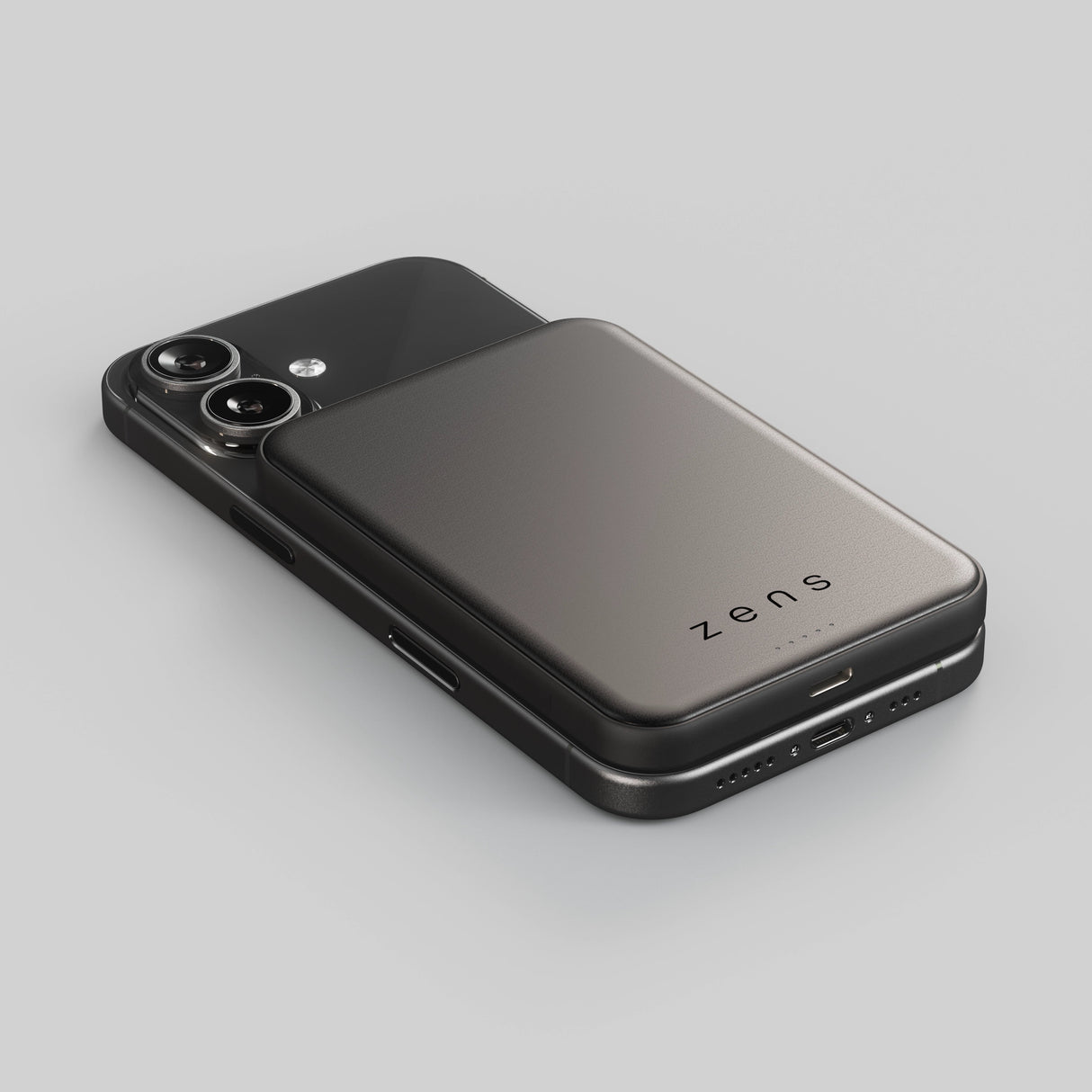 Zens Powerbank Pro 2 Semi Solid State 10.000 Mah Schwarz