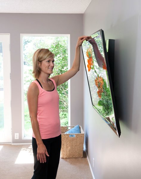 Soporte De Pared Ergotron Glide Wall Mount, Hd 152,4 Cm (60") Negro Pared, Negro, Hd, 18 Kg, 76,2 Cm (30"), 152,4 Cm (60"), 400 X 400 Mm, Ajustes De Altura, Negro