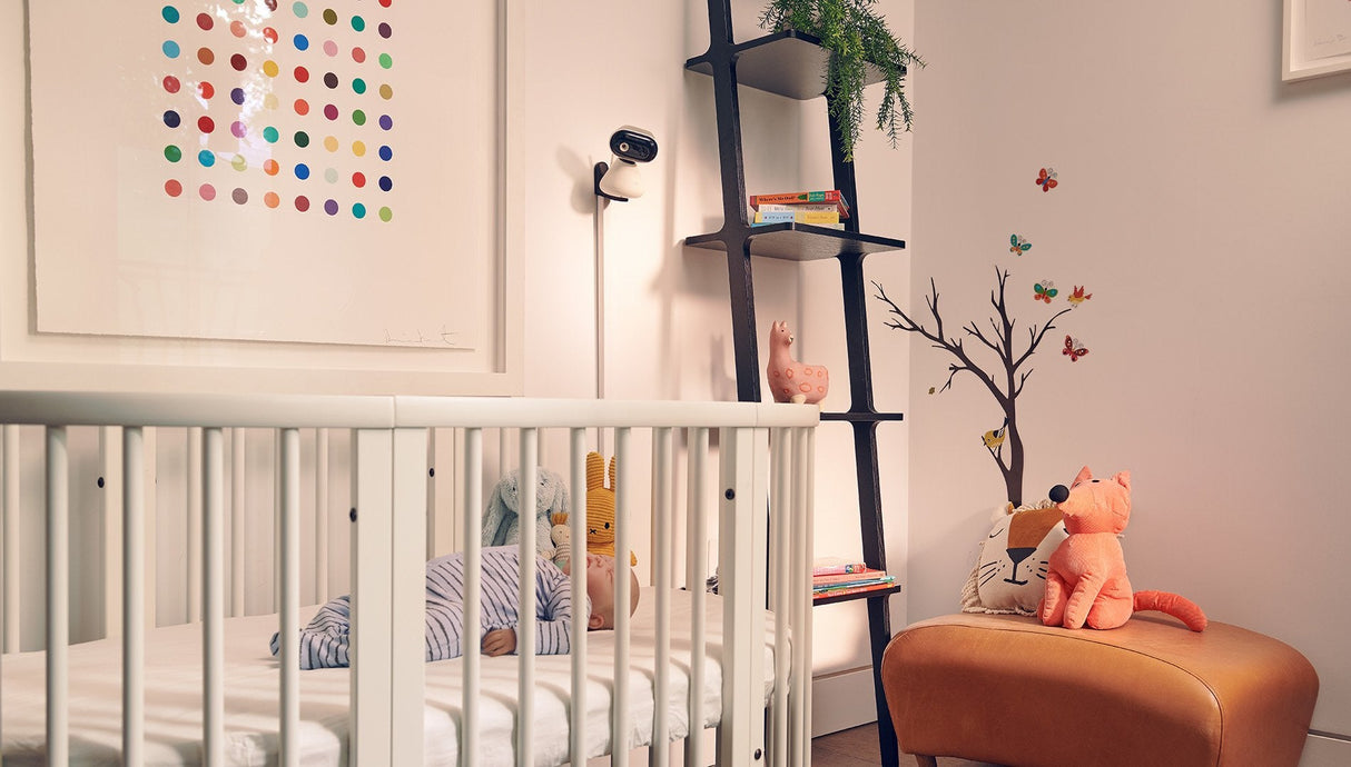 Monitor Para Bebés Con Video Motorola Pip1200 2.8", Blanco Negro