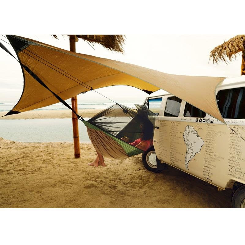 EAN 4030454006354 - AMAZONAS Adventure Ultra-Light Tarp Lona Marrón Nylon imagen 10
