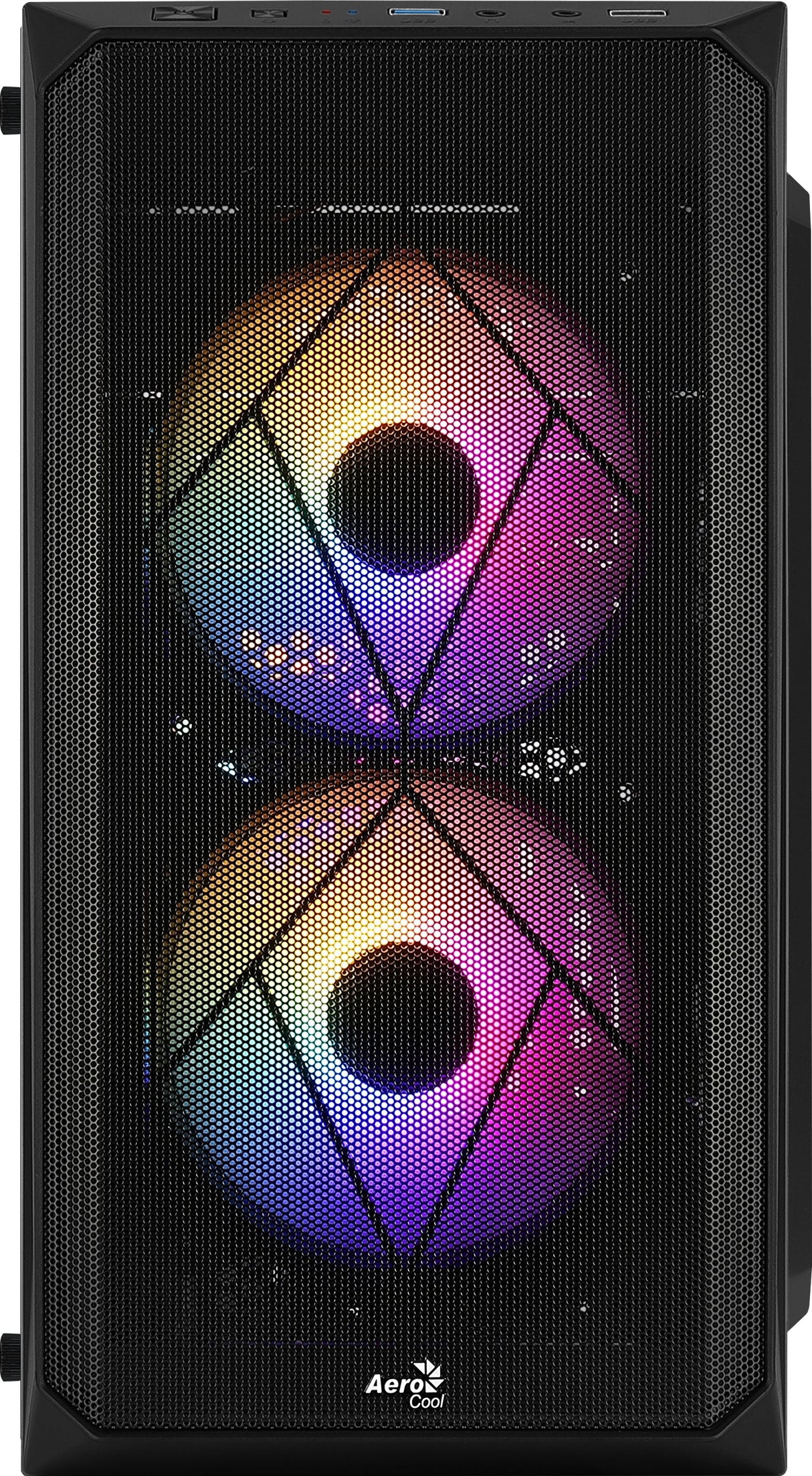 EAN 4710562759389 - Aerocool CS107V2 carcasa de ordenador Mini Tower Negro imagen 4