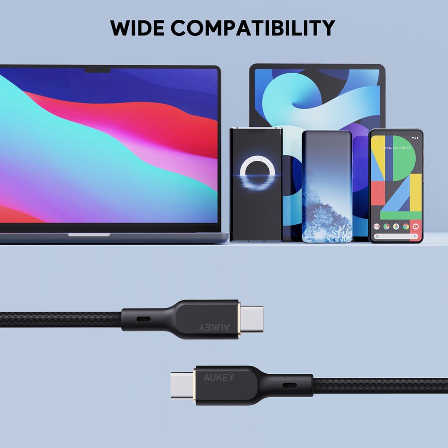 EAN 0689323785322 - AUKEY CB-KCC102 cable USB 1,8 m USB C Negro imagen 3