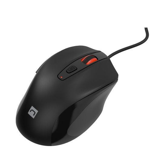 Ratón Natec Mouse Pigeon 2 4000dpi Black
