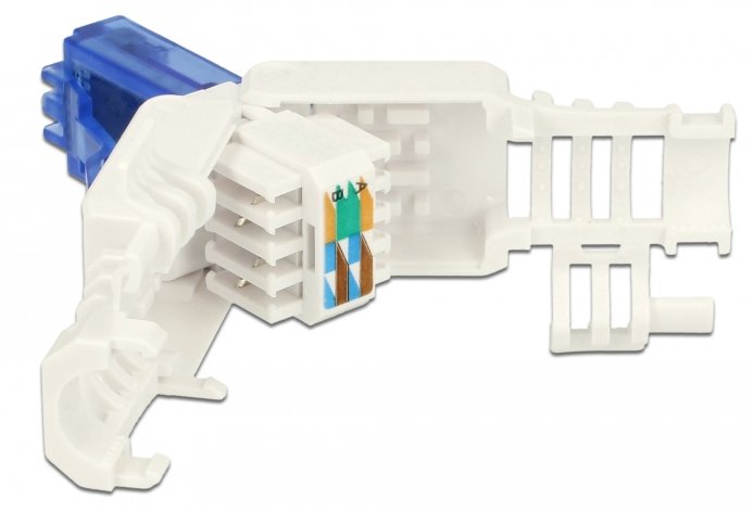 EAN 4043619864171 - DeLOCK 86417 conector RJ-45 Azul, Blanco imagen 1