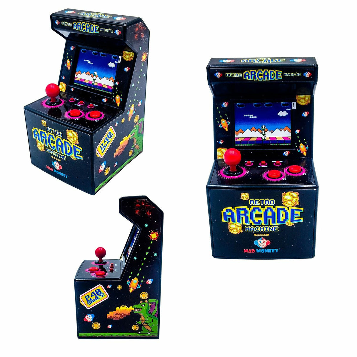 EAN 4260513721564 - Mad Monkey RETRO MINI ARCADE MACHINE Batería imagen 5
