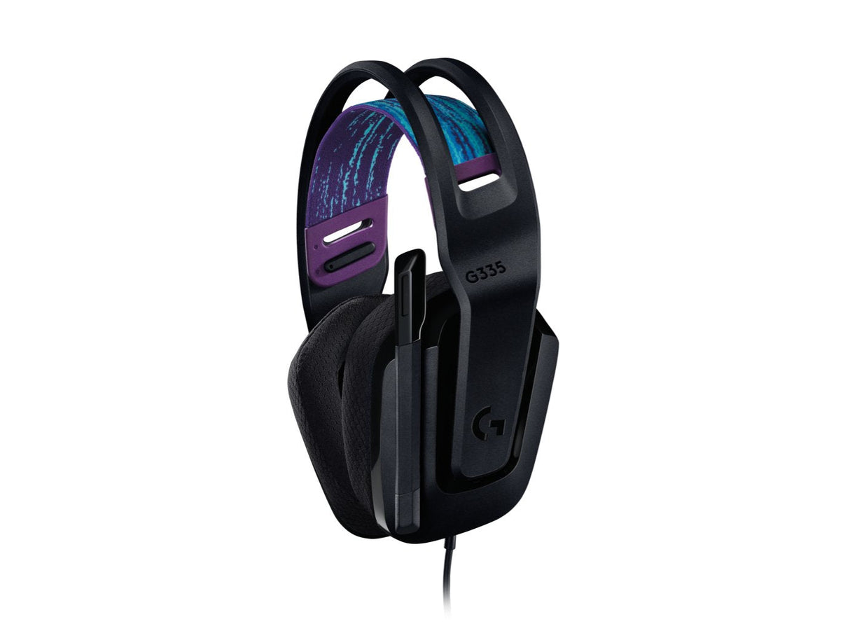 Auriculares Gaming Con Micrófono Logitech G335 Jack 3.5 Negros