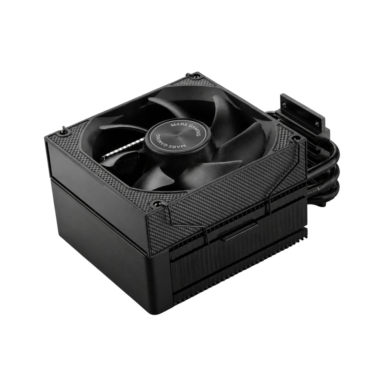 Ventilador Con Disipador De Cpu Mars Gaming Mcpu-Xpro Tdp 190w 3 Heatpipes Torre Pwm Fdb Negro