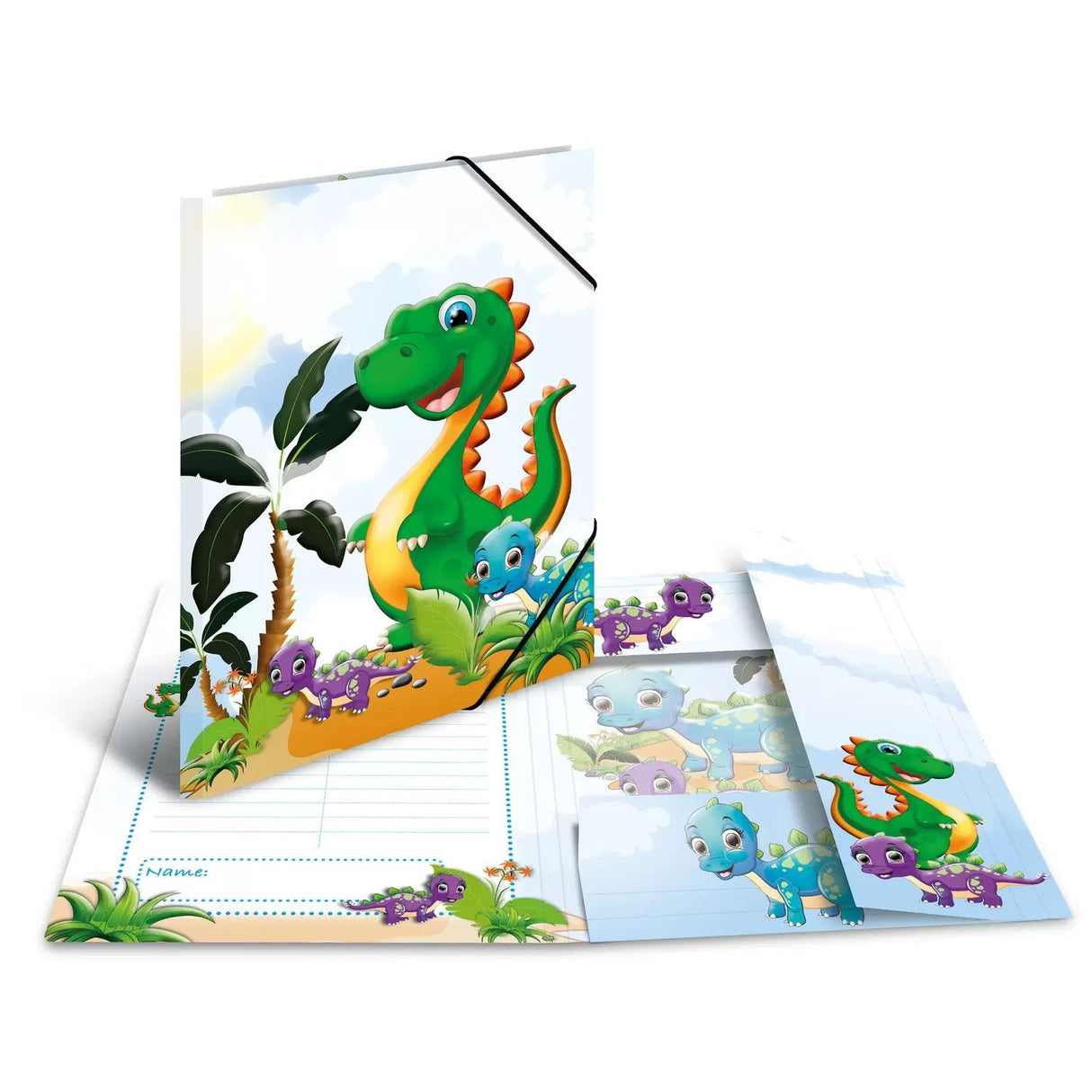 Carpeta De Cartón Herma A3 Dinos