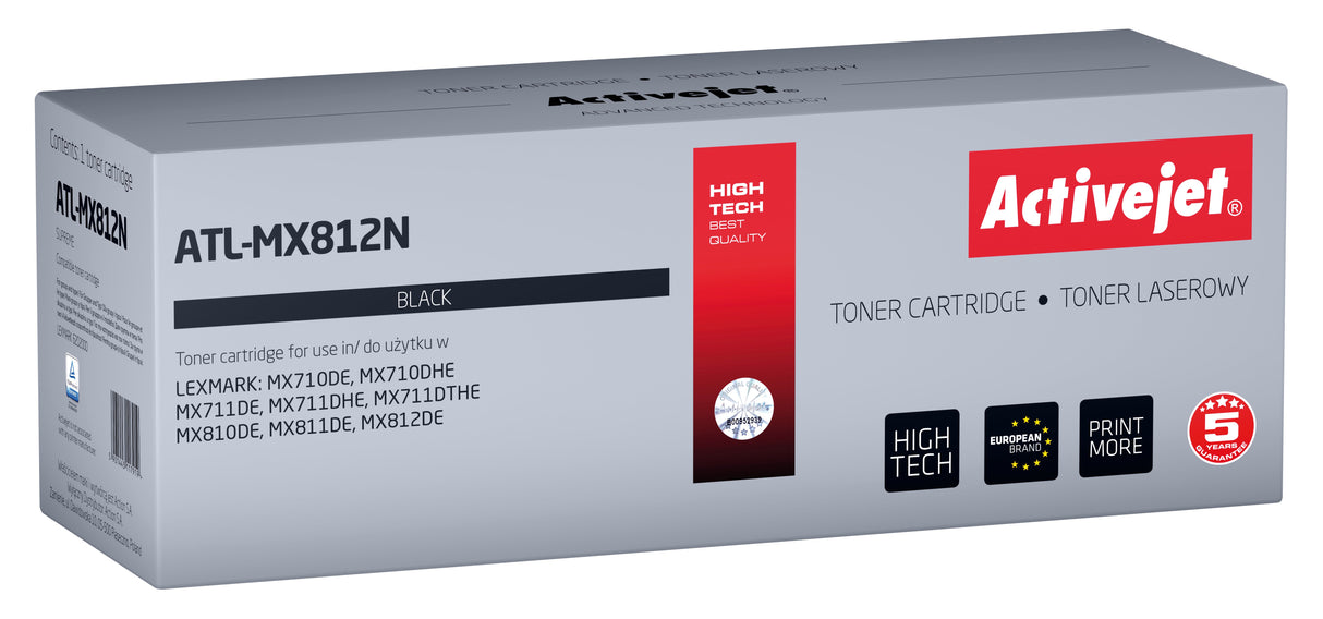 EAN 5901443117919 - Activejet ATL-MX812N cartucho de tóner 1 pieza(s) Compatible imagen 1