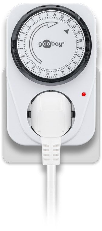 Programador Electrico Analogico Diario Goobay Kit De 2 Unidades