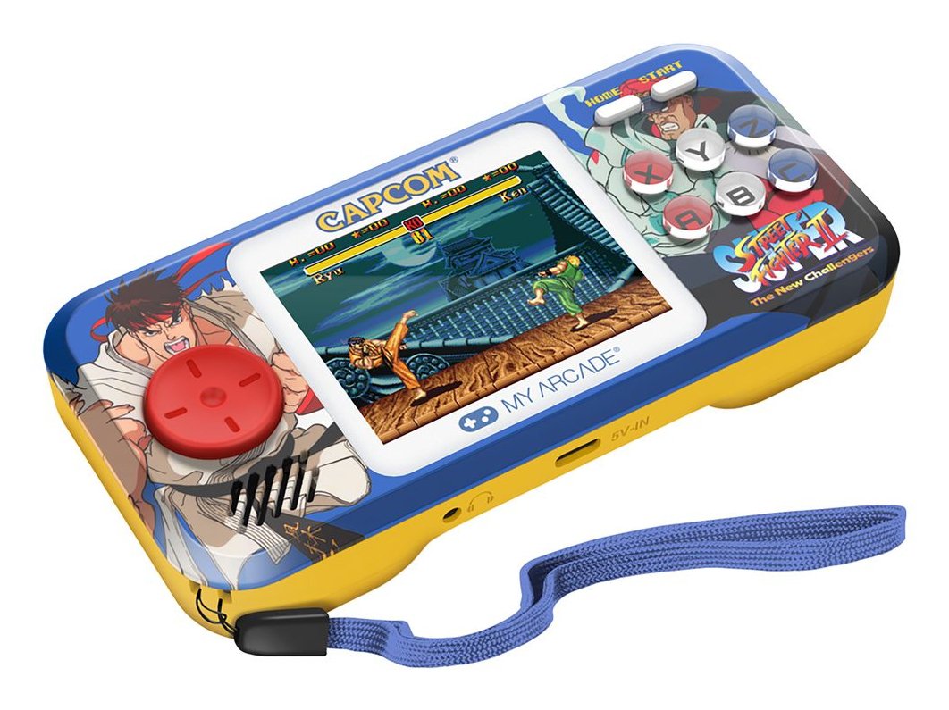 My Arcade Pocket Player Pro + Travel Case Super Street Fighter Ii