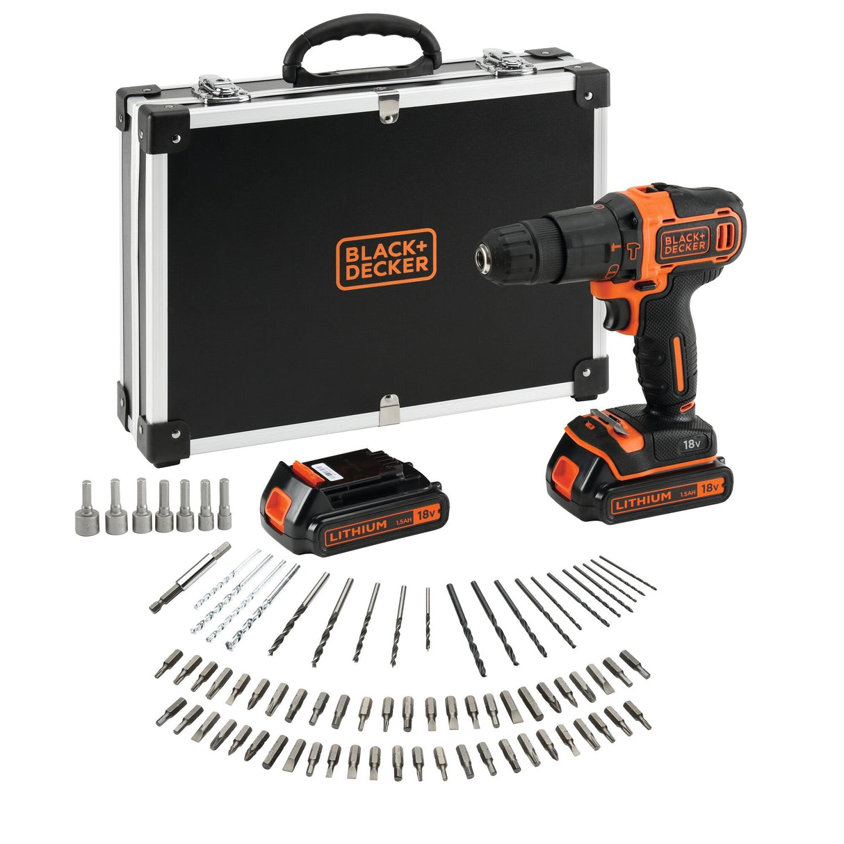 Taladro Atornillador Aku 18v Bdchd18bafc-Qw Black & Decker