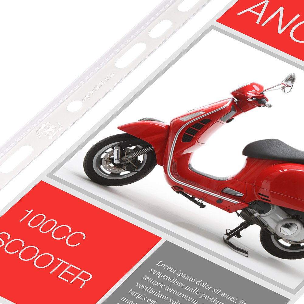 Oxford Prospekthüllen Economy A5 Pp 006 Mm Glasklar 1000mk