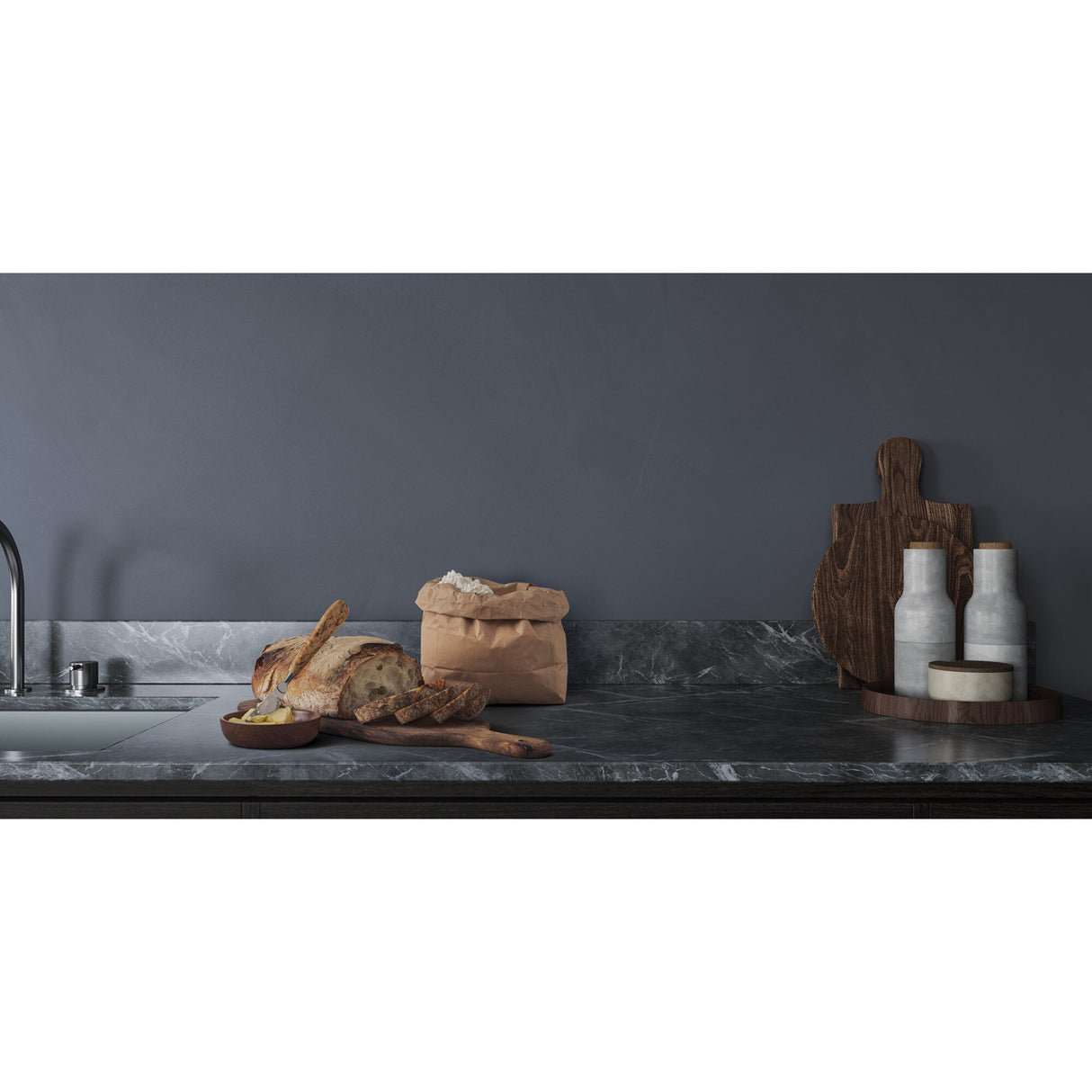 EAN 7332543793341 - AEG KM5-1-4BPT robot de cocina 1200 W 5 L Negro imagen 8