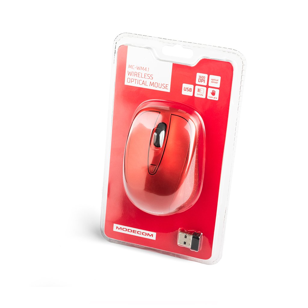 EAN 5901885248943 - Modecom MC-WM4.1 ratón Oficina Ambidextro RF inalámbrico Óptico 1600 DPI imagen 6