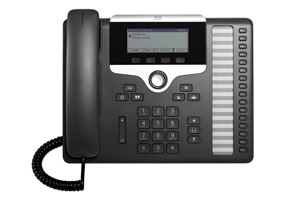 EAN 0882658621857 - Cisco 7861 teléfono IP Negro, Plata 16 líneas LCD imagen 2