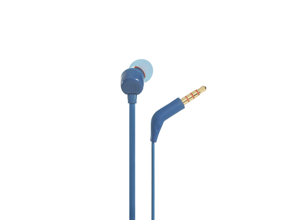 EAN 6925281918940 - JBL Tune 110 Auriculares Alámbrico Dentro de oído Música Azul imagen 5