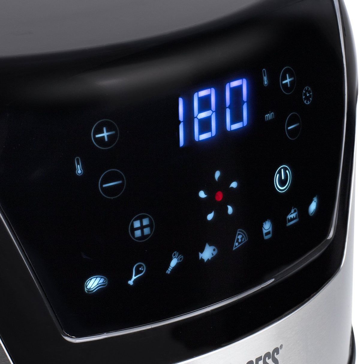 EAN 8713016091475 - Princess 182026 Sencillo 4,5 L Independiente 1500 W Freidora de aire caliente Plata imagen 13