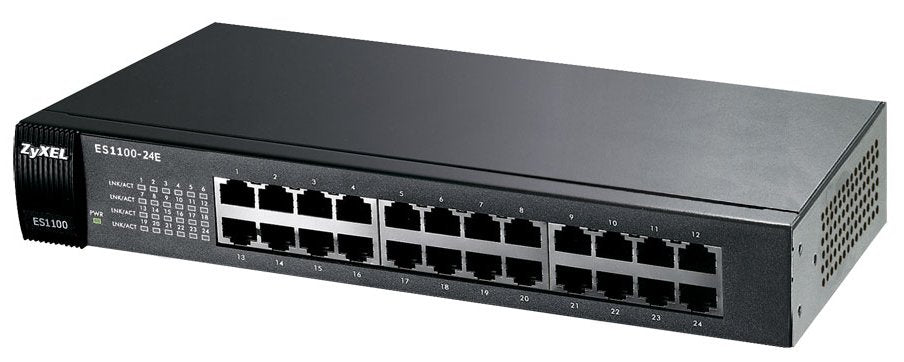 EAN 4718937560059 - Zyxel ES1100-24E No administrado Negro imagen 1