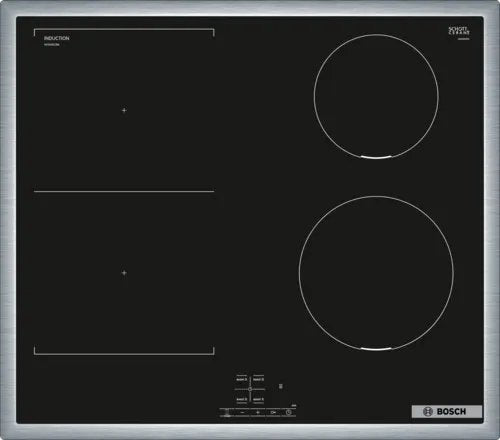 Bosch Home Hnd616ls63, Juego De Estufa Negro/Acero Inoxidable Hnd616ls63