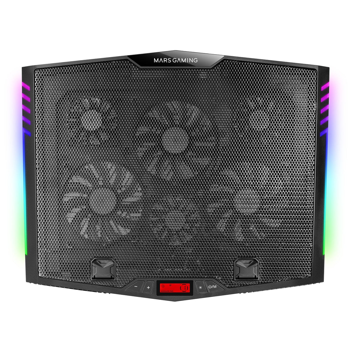 Soporte Refrigerante Mars Gaming Mnbc5 Para Portátiles Hasta 17.3' Iluminación Led