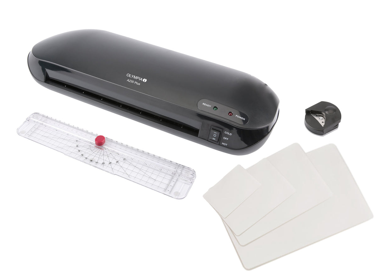 EAN 4030152031290 - Olympia 3129 laminador Plastificadora en frío/caliente 400 mm/min Negro imagen 1