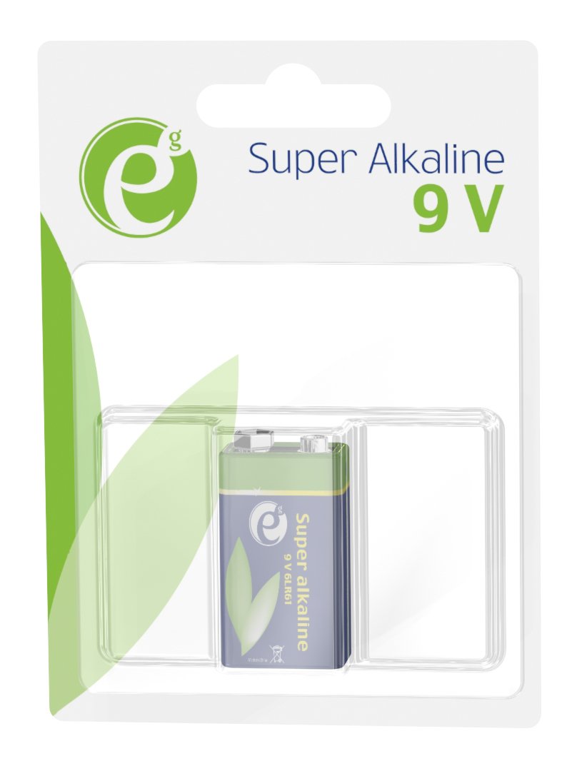 EAN 8716309104340 - Gembird EG-BA-6LR61-01 pila doméstica Batería de un solo uso Alcalino imagen 3