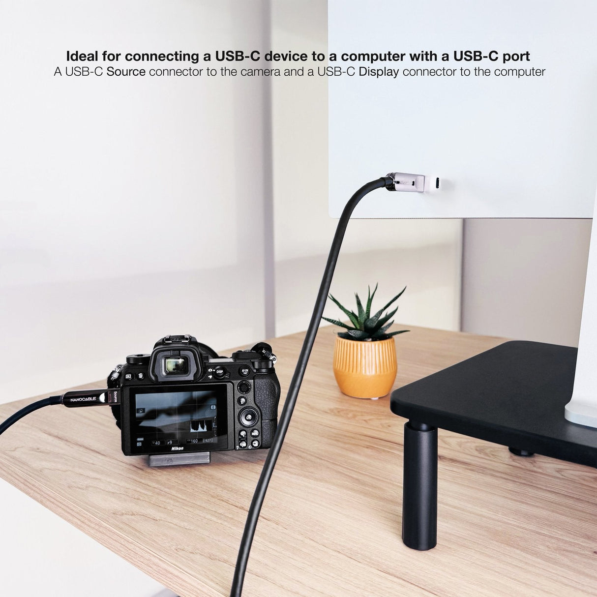 Cable Usb 3.2 Tipo-C Aoc Nanocable 10.01.4615 Usb Tipo-C Macho Usb Tipo-C Macho Hasta 60w 10gbps 15m Negro
