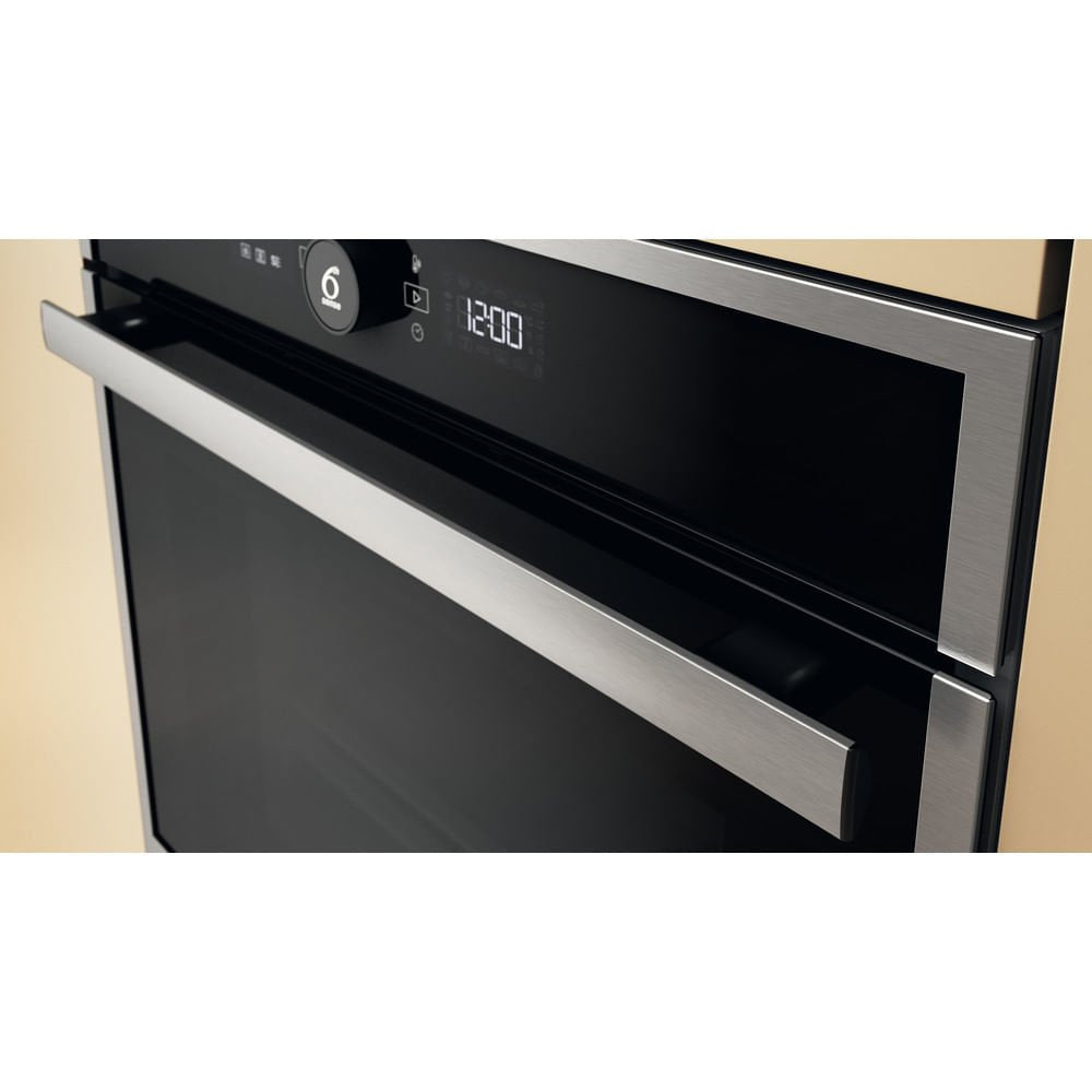 EAN 8003437836862 - Whirlpool WOI4S8CM1SXA 73 L Negro, Acero inoxidable imagen 6