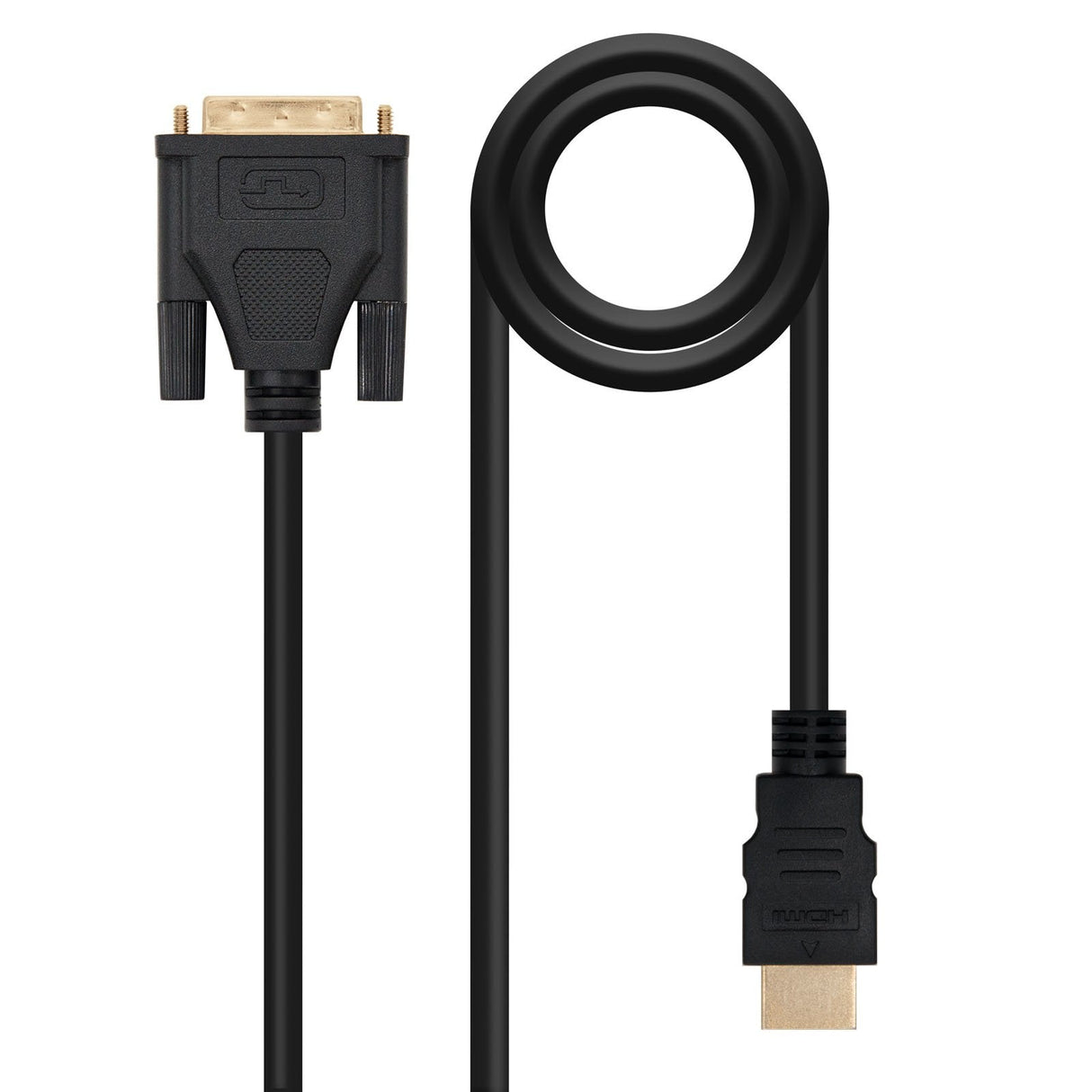 Nanocable Cable Dvi 18+5 Macho A Hdmi Macho 3m - Negro