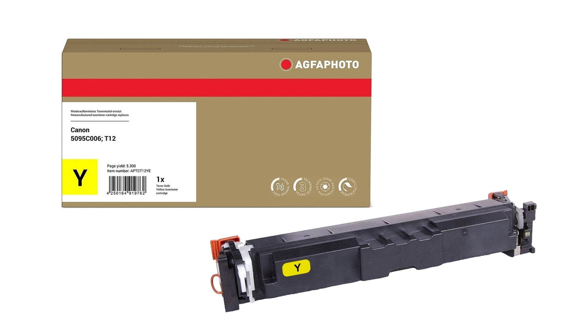 Agfa Photo Tóner Amarillo Aptct12ye 5300 Copias