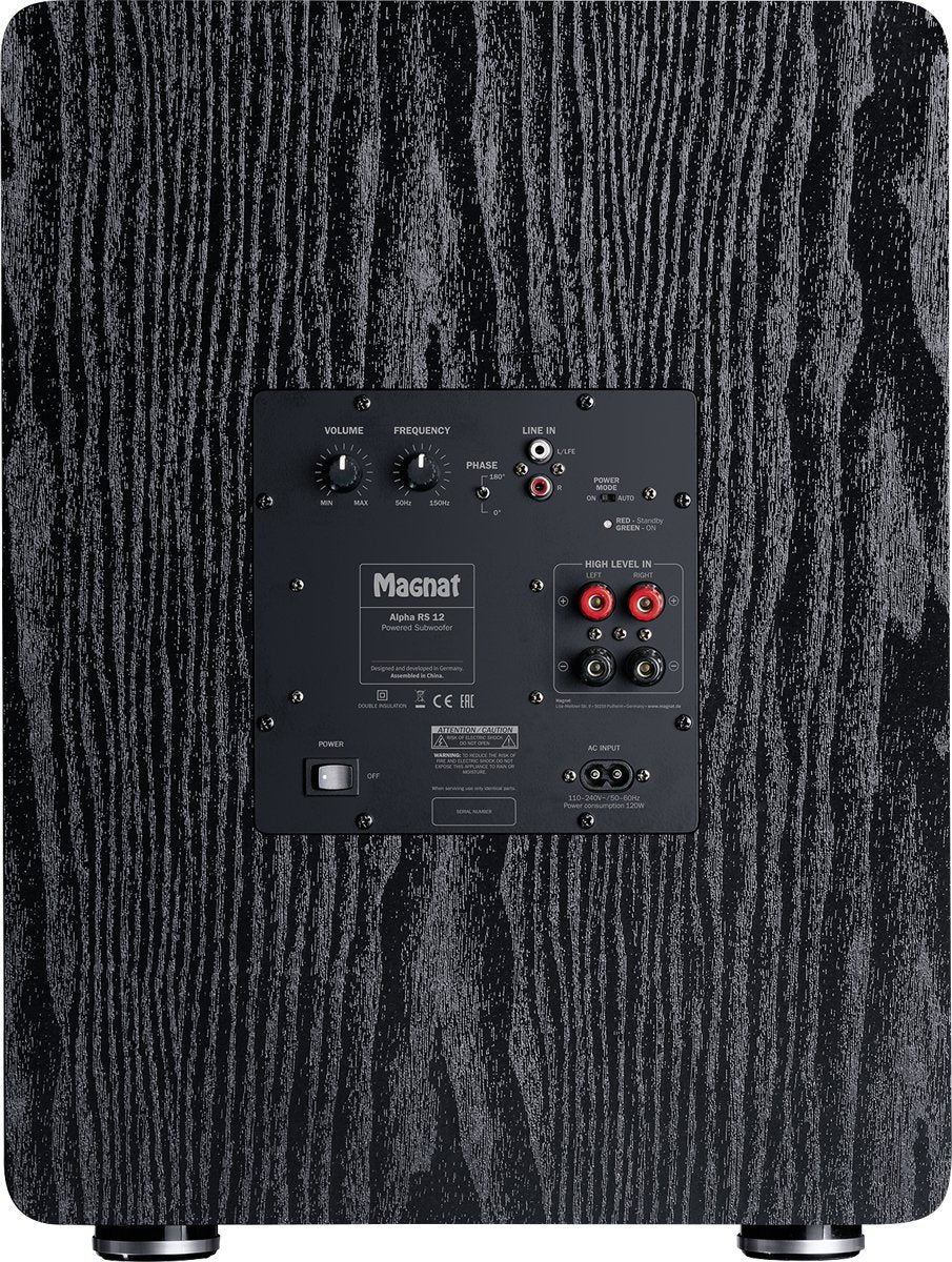 EAN 4018843422602 - Magnat ALPHA RS12 Negro Altavoz de subgraves (subwoofer) activo 120 W imagen 4