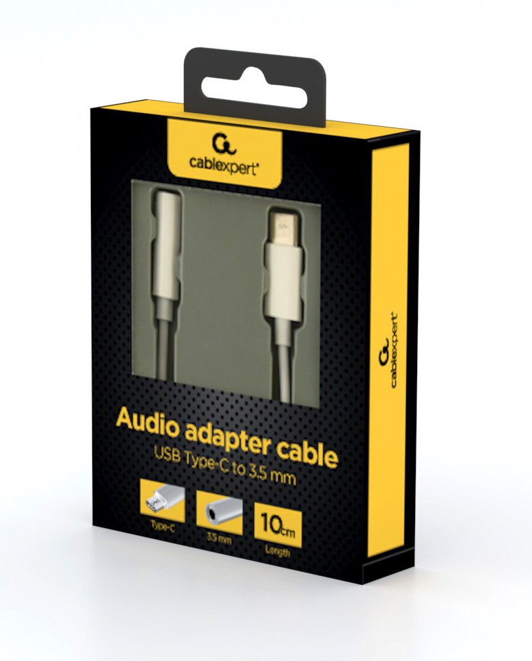 Adaptador De Usb Tipo C A Cable Estéreo De Audio 3,5 Mm Blanco