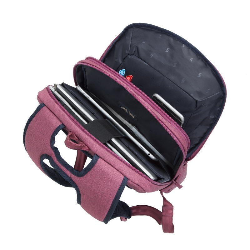 EAN 4260403571903 - Rivacase 7760 39,6 cm (15.6") Funda tipo mochila Rojo imagen 4