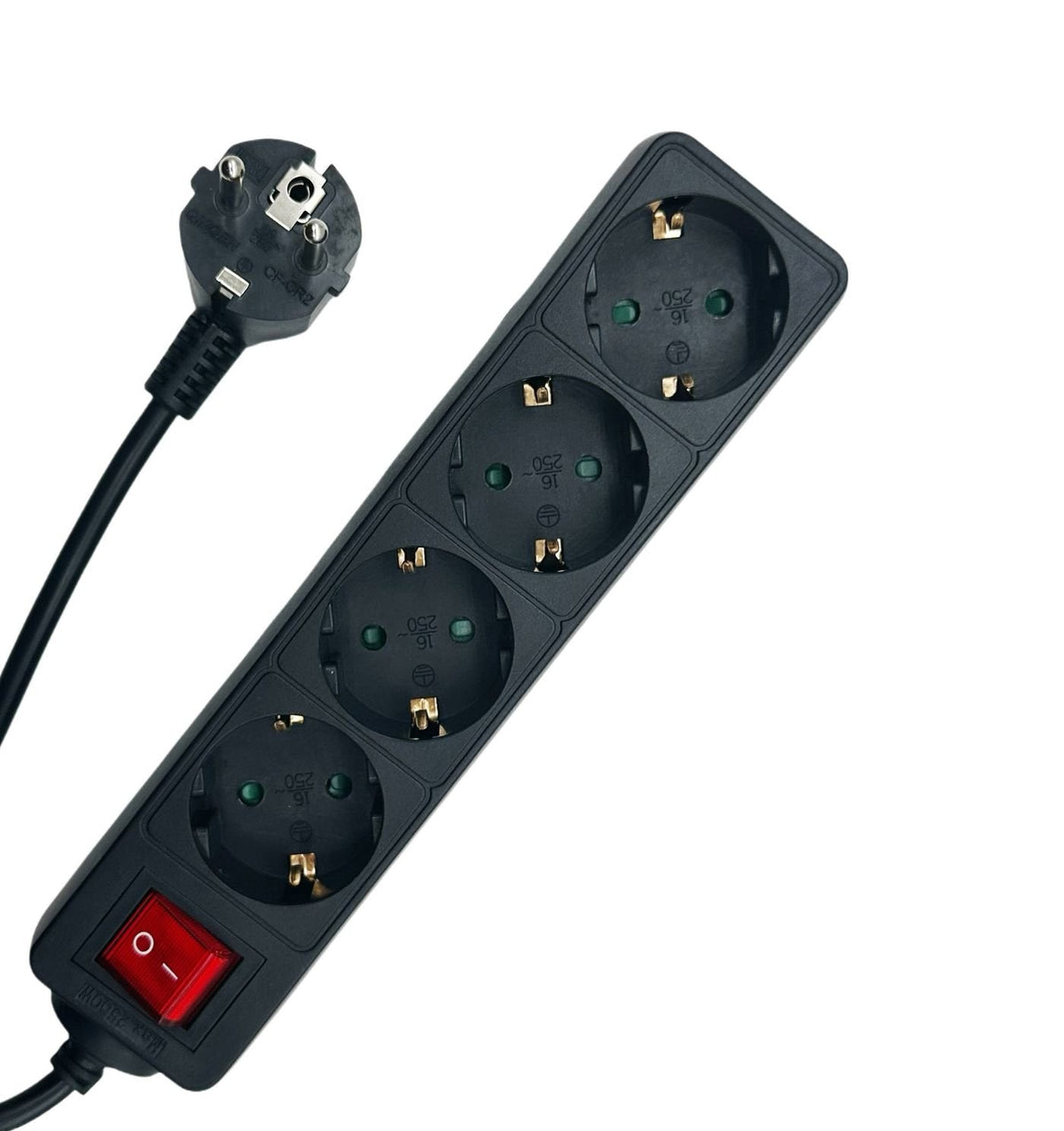 Microconnect Mc-Gru0045bs Base Múltiple 5 M 4 Salidas Ac Interior Negro