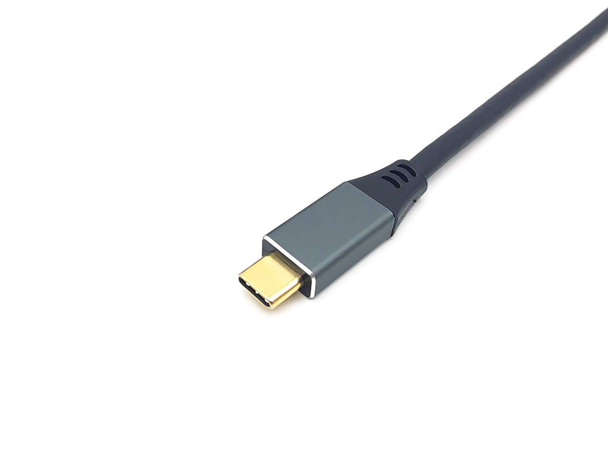 EAN 4015867228722 - Equip 133417 adaptador de cable de vídeo 3 m USB Tipo C HDMI tipo A (Estándar) Gris, Negro imagen 3